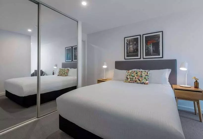 ２ベッドルームのエクゼクティブアパートメント, Oaks Melbourne Southbank Suites
