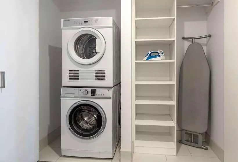 ２ベッドルームのエクゼクティブアパートメント, Oaks Melbourne Southbank Suites