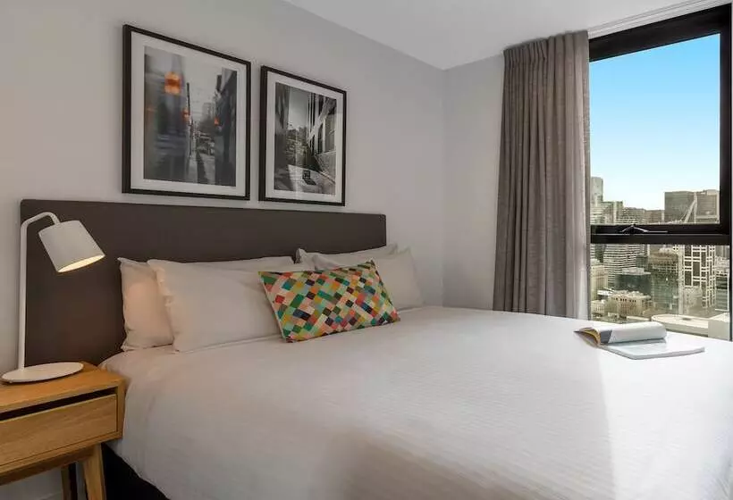 ２ベッドルームアパートメント, Oaks Melbourne Southbank Suites
