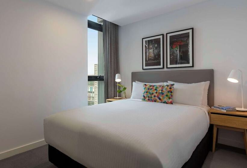 شقة غرفتين, Oaks Melbourne Southbank Suites