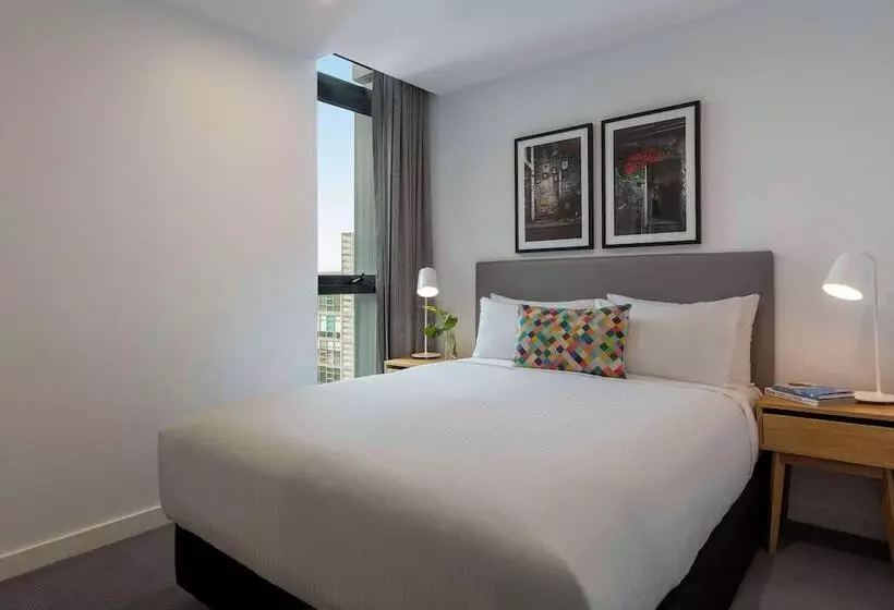 ２ベッドルームアパートメント, Oaks Melbourne Southbank Suites