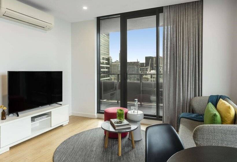 شقة غرفتين, Oaks Melbourne Southbank Suites