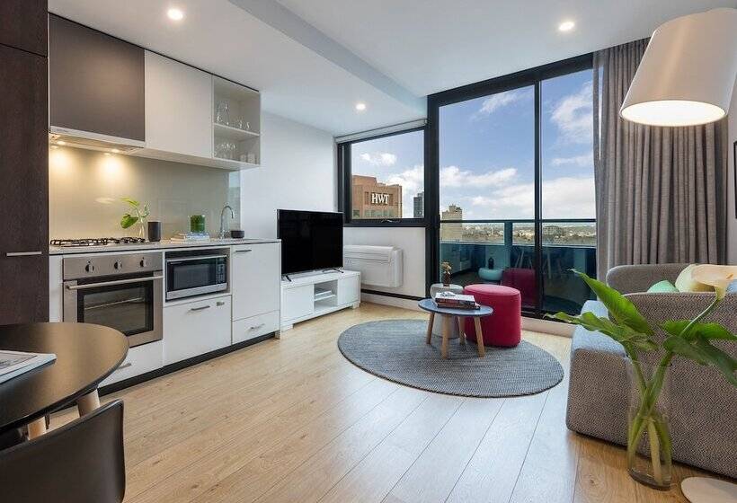 شقة غرفة واحدة, Oaks Melbourne Southbank Suites