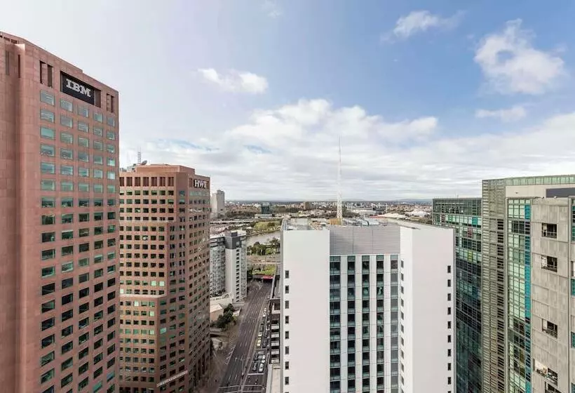 １ベッドルームアパートメント, Oaks Melbourne Southbank Suites