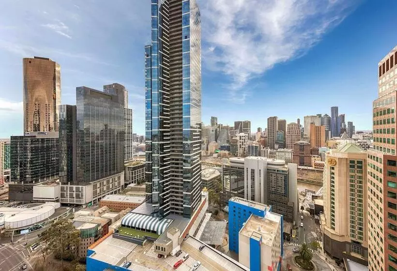 ２ベッドルームアパートメント, Oaks Melbourne Southbank Suites