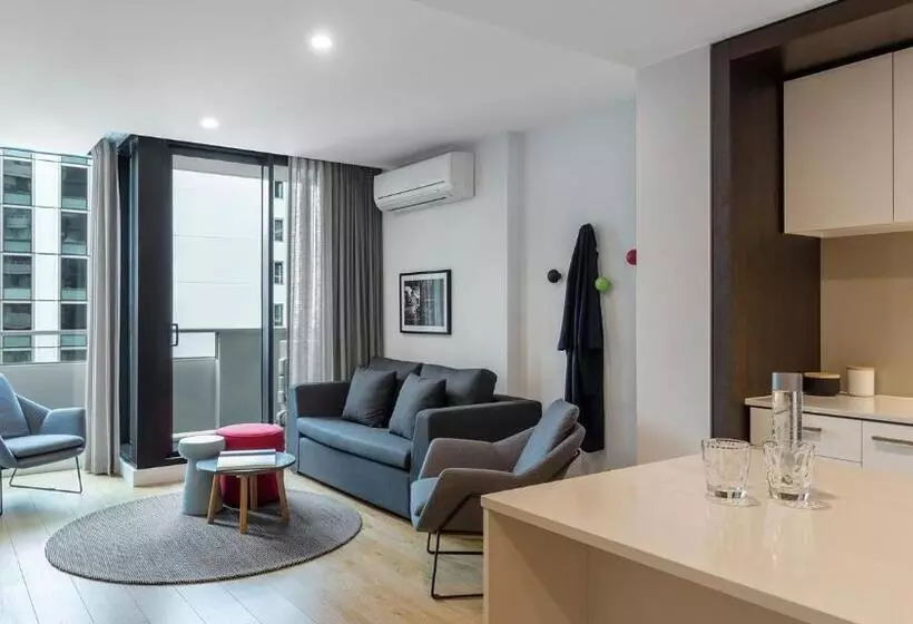 ２ベッドルームのエクゼクティブアパートメント, Oaks Melbourne Southbank Suites