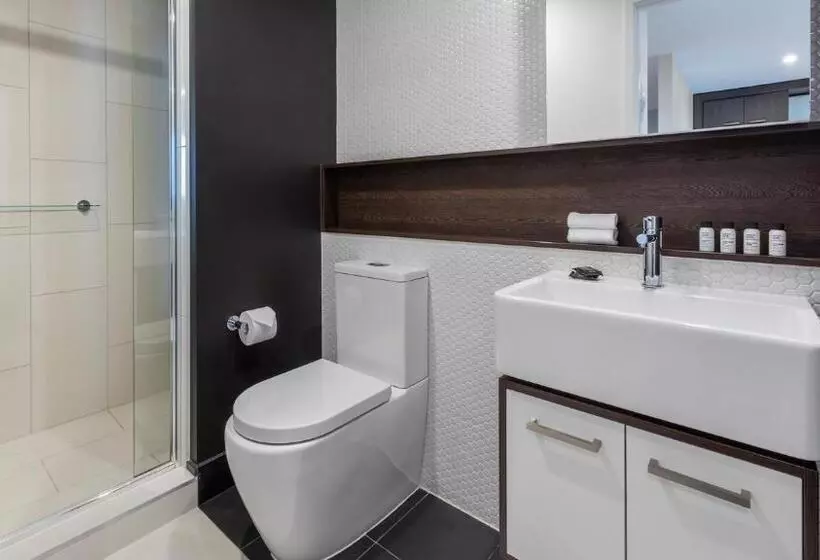 ２ベッドルームのエクゼクティブアパートメント, Oaks Melbourne Southbank Suites