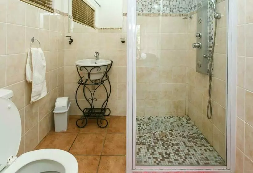 اتاق استاندارد سه تخته با چشمانداز باغ, Langenhoven B And B