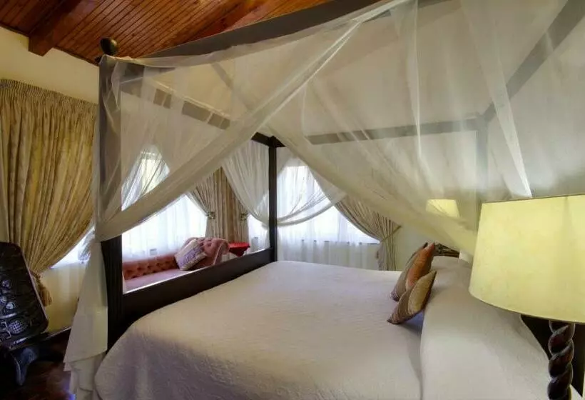 キングサイズベッドのデラックスルーム, St Lucia Wetlands Guesthouse