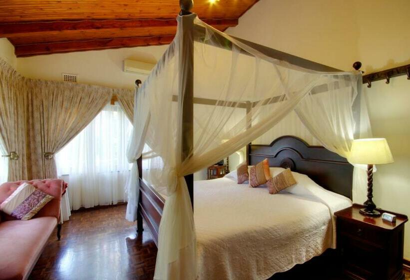 חדר דחוקס עם מיטת קינג, St Lucia Wetlands Guesthouse