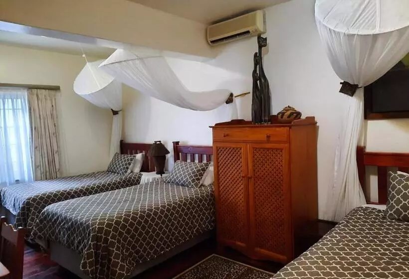 デラックスファミリールーム, St Lucia Wetlands Guesthouse