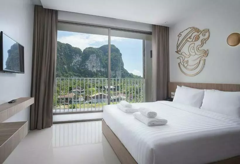 キングサイズベッドのスーペリアルーム, Centara Life Phu Pano Krabi