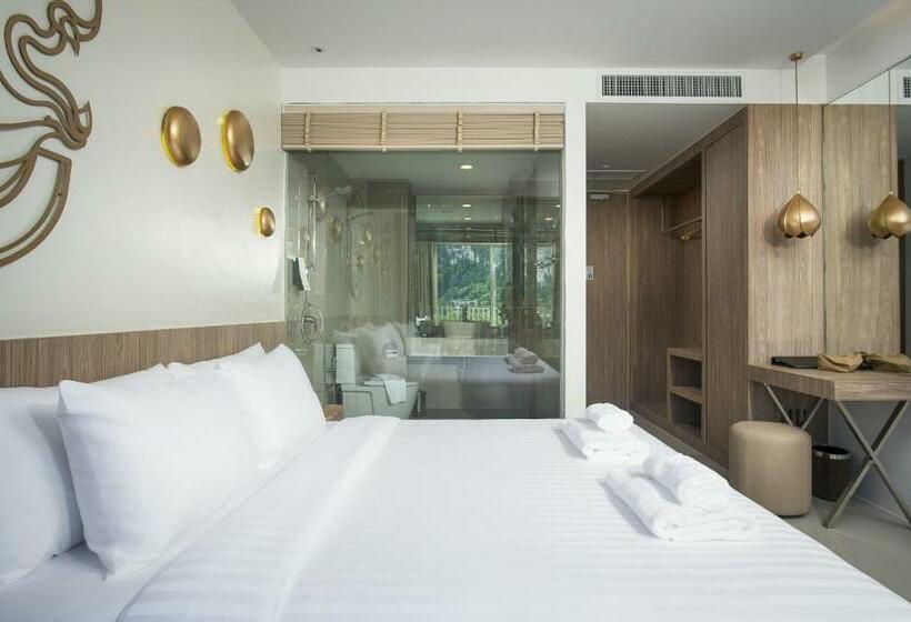디럭스 룸 킹사이즈 침대, Centara Life Phu Pano Krabi Sha Plus