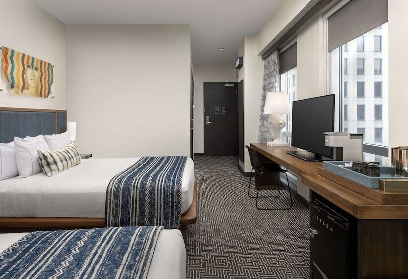 غرفه قياسيه سريرين مزدوجين, The Troubadour Hotel New Orleans