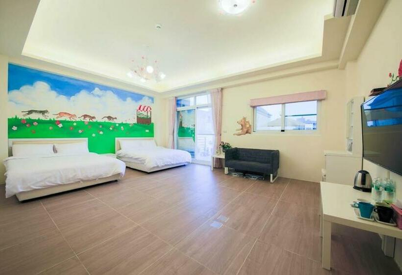 اتاق استاندارد چهار تخته, Rose Cottage B&b