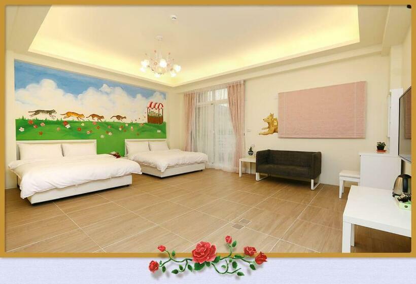 اتاق استاندارد چهار تخته, Rose Cottage B&b