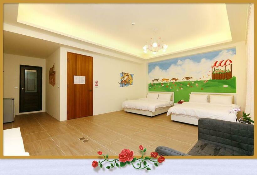 اتاق استاندارد چهار تخته, Rose Cottage B&b