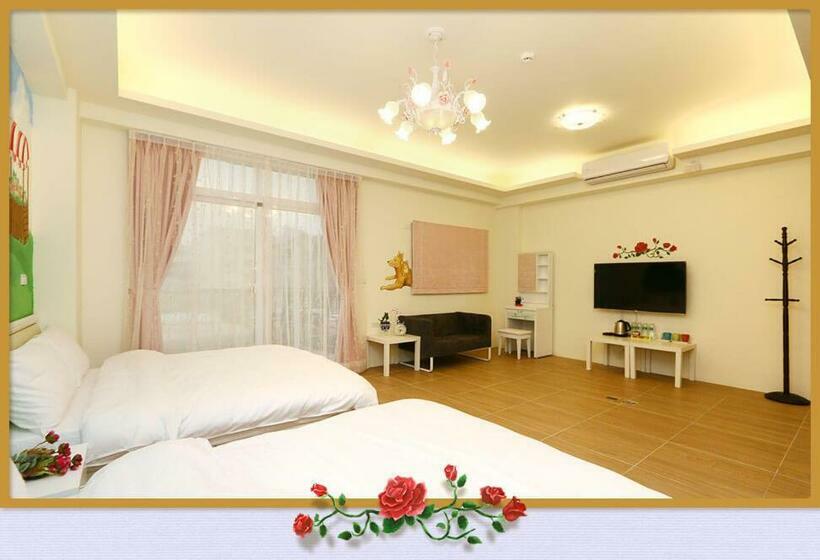 اتاق استاندارد چهار تخته, Rose Cottage B&b