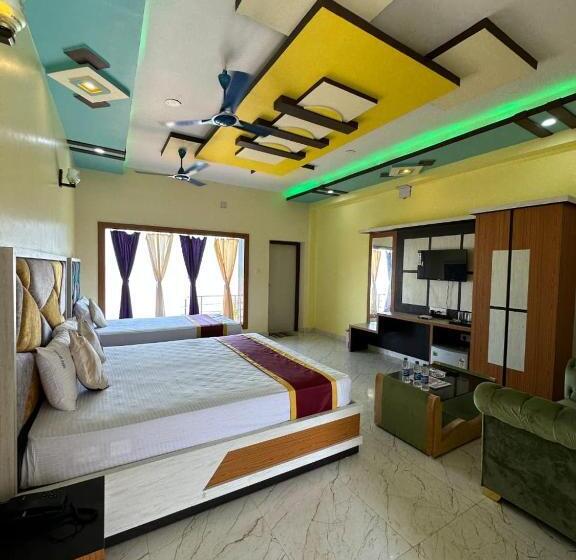 Quarto Triplo Standard com Balcão, St Apple Beach Resort Mandarmani