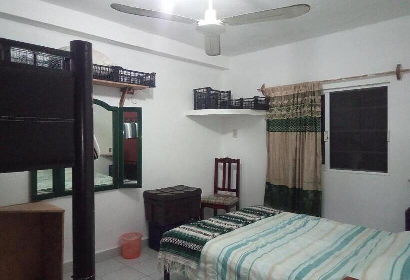 غرفة قياسية رباعية مطلة على الحديقة, Divershostalcozumel