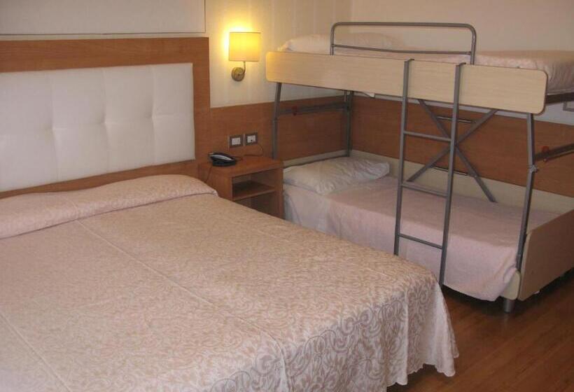 غرفة إقتصادية رباعية, Alphotel Milano