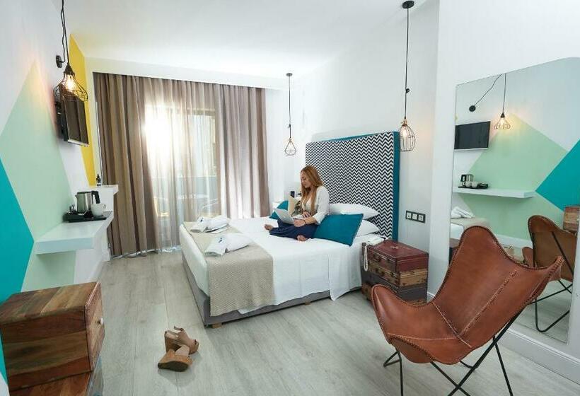 غرفة ديلوكس فردية, Blue Bottle Boutique