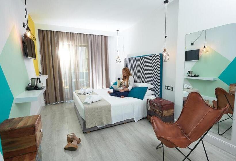 Quarto Deluxe com Sacada, Blue Bottle Boutique