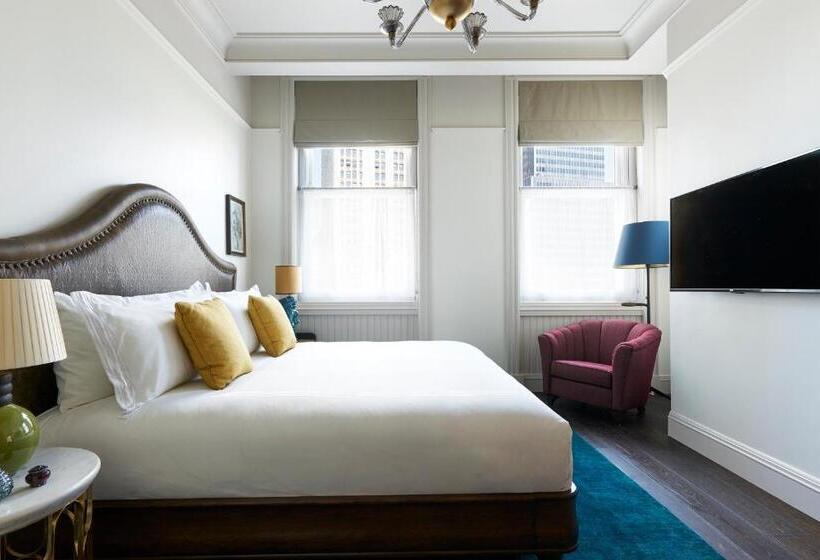 اتاق استاندارد با تخت بزرگ, The Beekman, A Thompson Hotel, By Hyatt