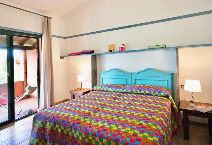 テラス付き1ベッドルームアパートメント, Residence With Swimming Pool In Guardistallo