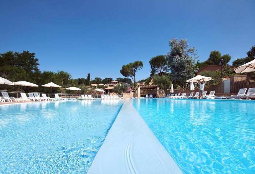 テラス付き1ベッドルームアパートメント, Residence With Swimming Pool In Guardistallo