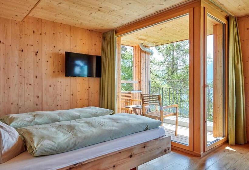 חדר דלוקס עם מרפסת, Waldhaus