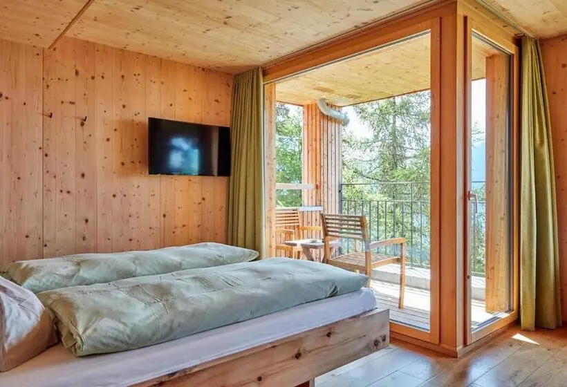 Deluxe-huone Parveke, Waldhaus