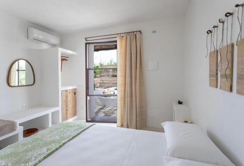 스탠다드 트리플 룸 풀장 전망, Trullo Santovia