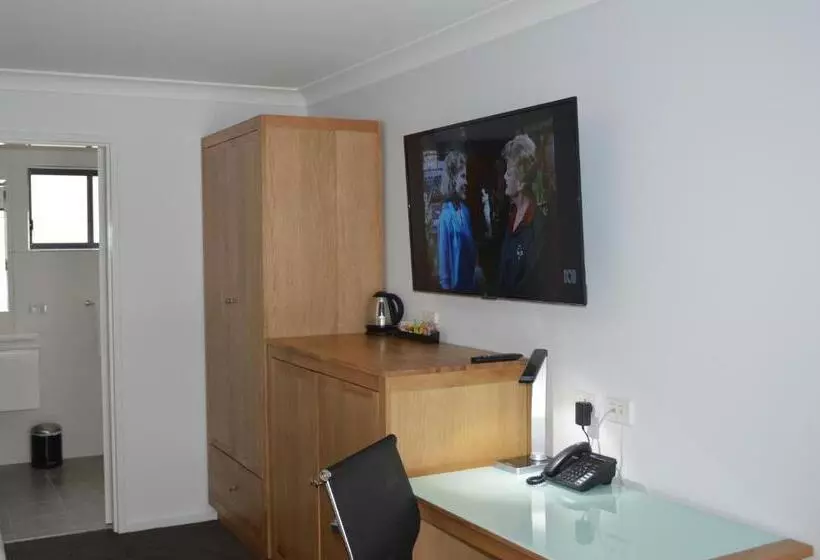 Deluxe-huone King-vuode, Best Western Club Quirindi Motel
