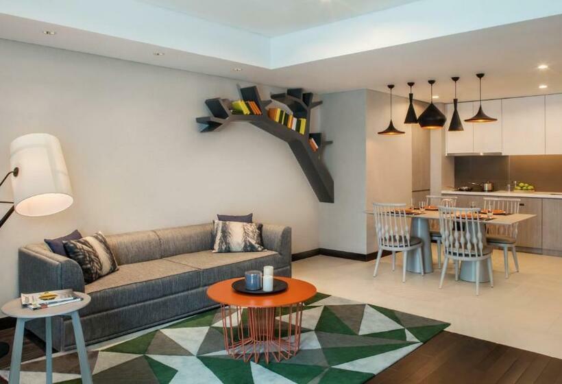 Апартаменты Premium 2 Спальни, Fraser Place Setiabudi Jakarta