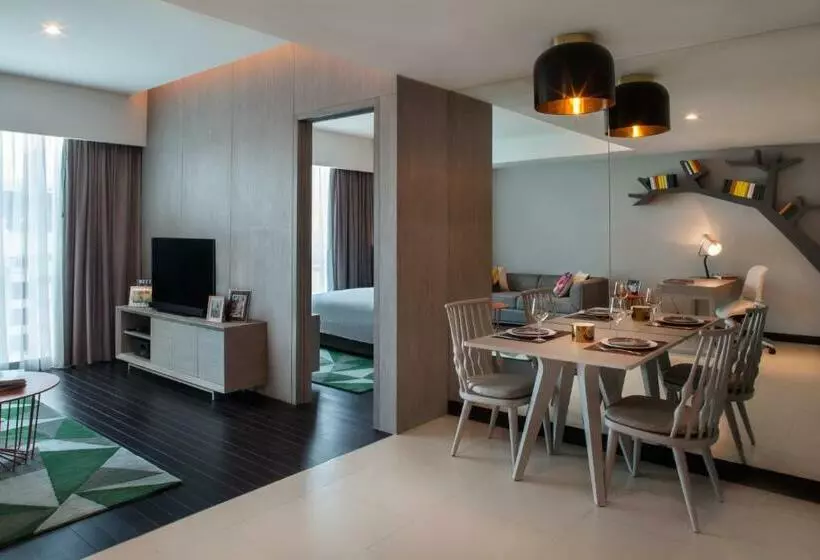 １ベッドルームプレミアムアパートメント, Fraser Place Setiabudi Jakarta