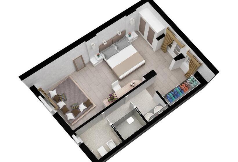 디럭스 룸, Baglioni Masseria Muzza