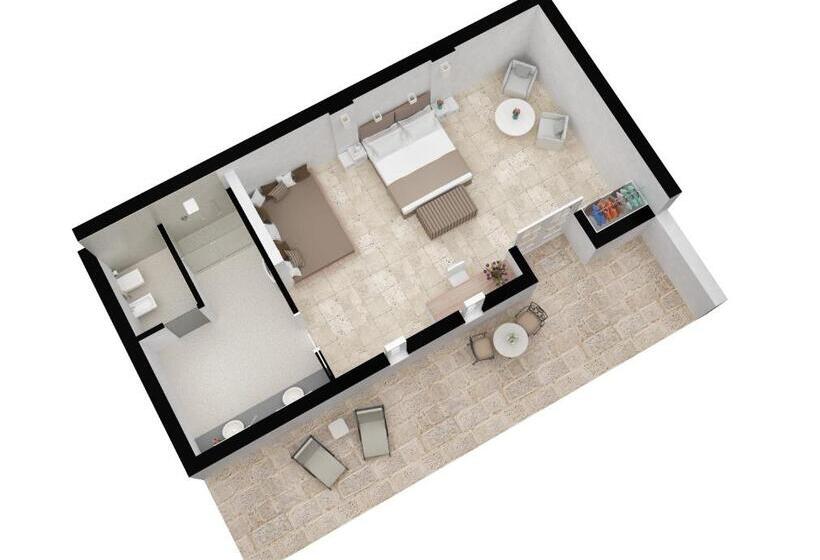 주니어 스위트, Baglioni Masseria Muzza