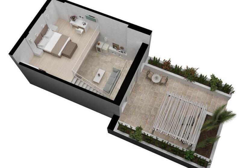 복층 룸, Baglioni Masseria Muzza