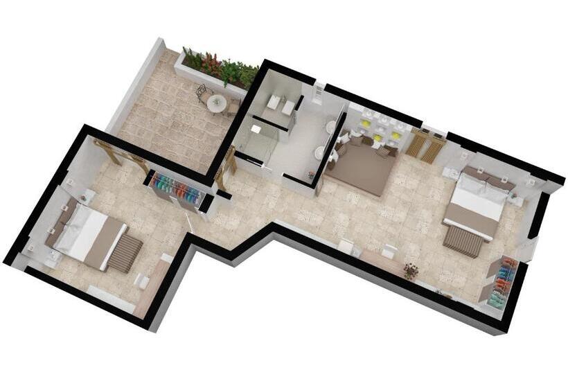 패밀리 룸, Baglioni Masseria Muzza