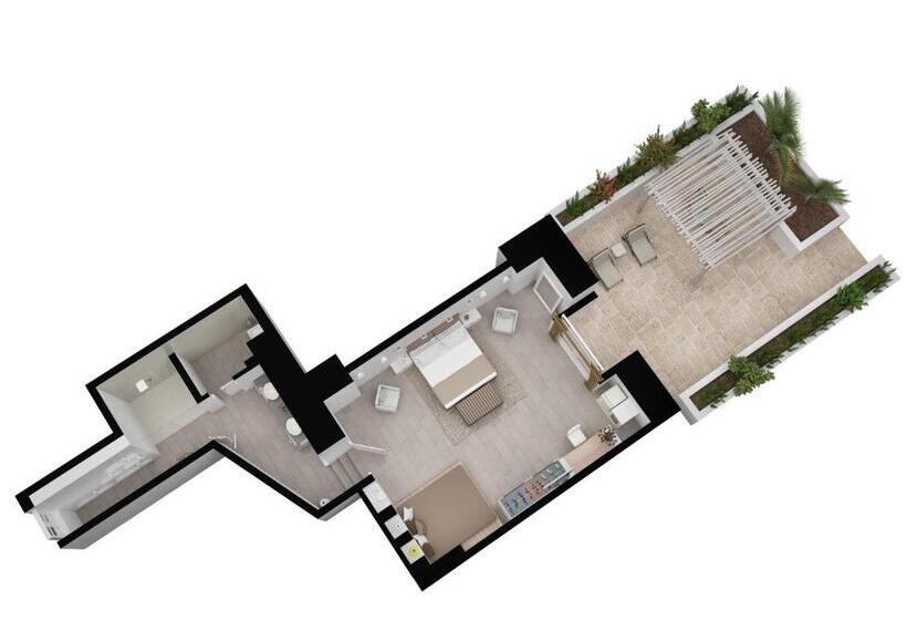 디럭스 스위트, Baglioni Masseria Muzza