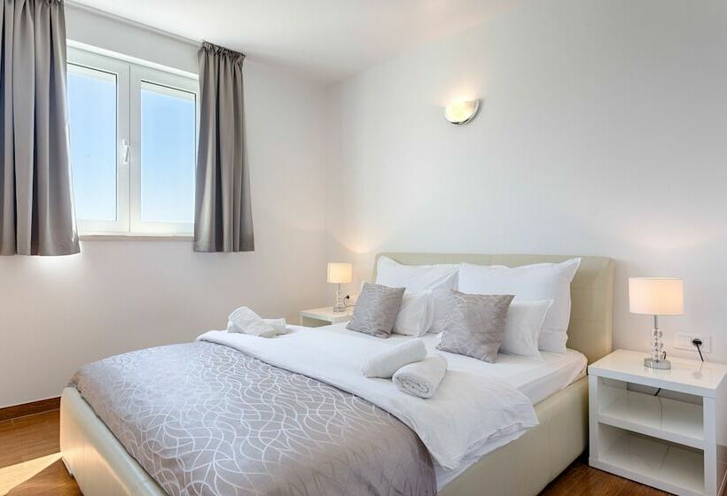 带海景的标准房, Adriatic Queen Rooms & Apartments