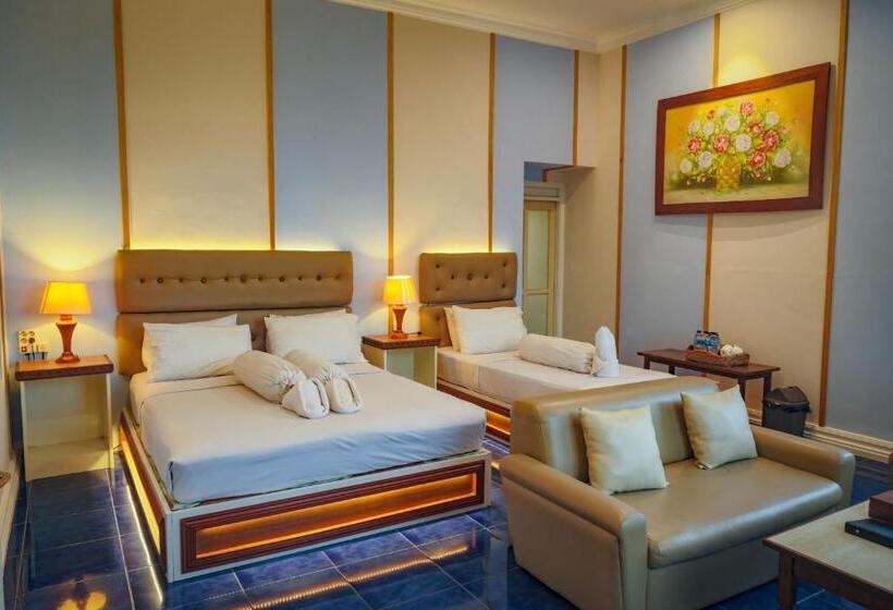 デラックストリプルルーム, Family Hotel Gradia 2