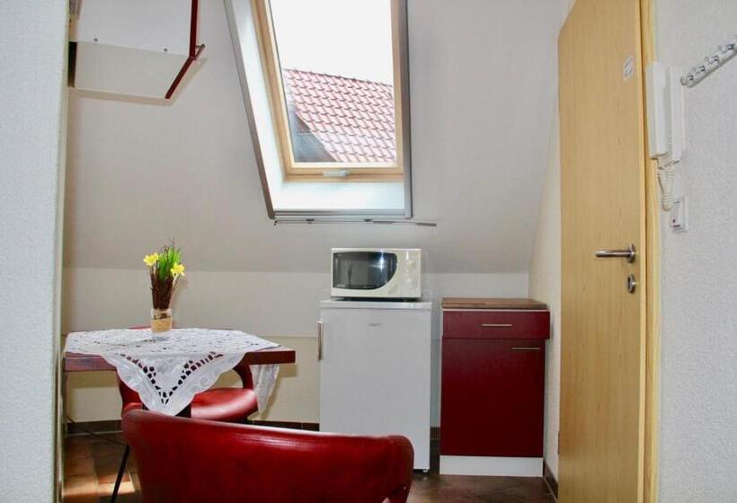 带1个卧室的带阳台的公寓, Krabatresidenz   Apartmenthaus