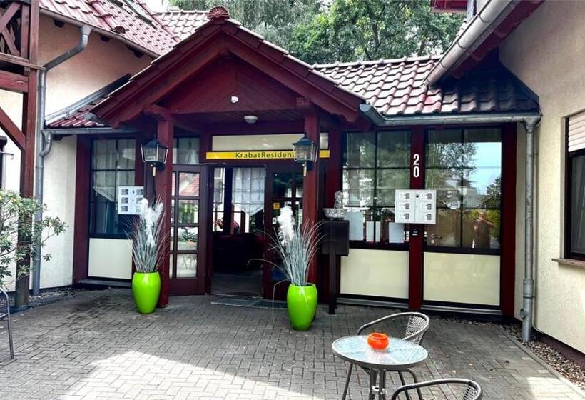 带1个卧室的带阳台的公寓, Krabatresidenz   Apartmenthaus