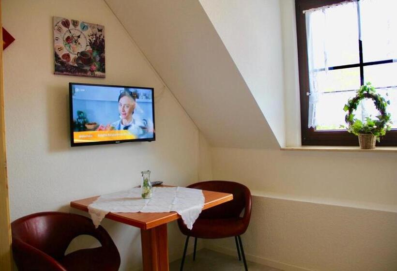 带1个卧室的带阳台的公寓, Krabatresidenz   Apartmenthaus