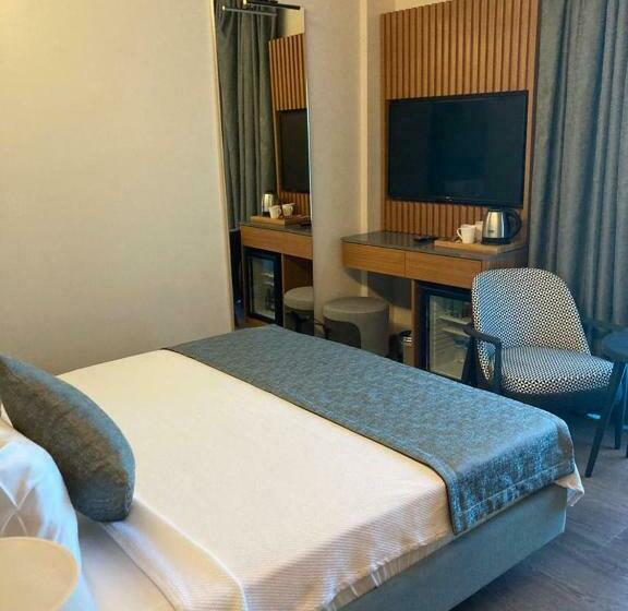 חדר סטנדרט עם מיטת קינג, Palm Hills Hotel Bodrum