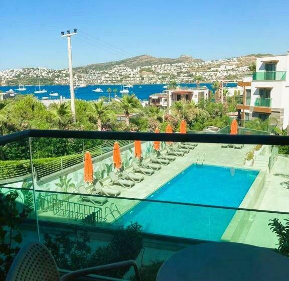 اتاق استاندارد با تخت بزرگ, Palm Hills Hotel Bodrum