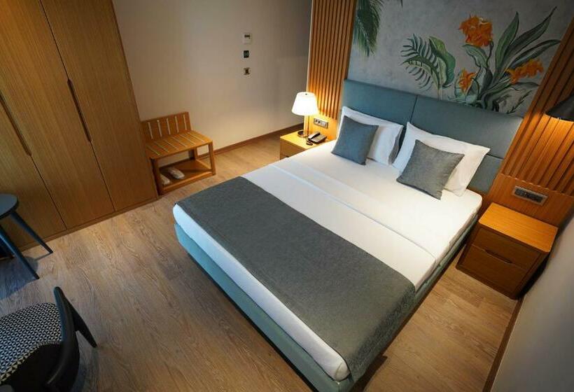 חדר סטנדרט עם מיטת קינג, Palm Hills Hotel Bodrum