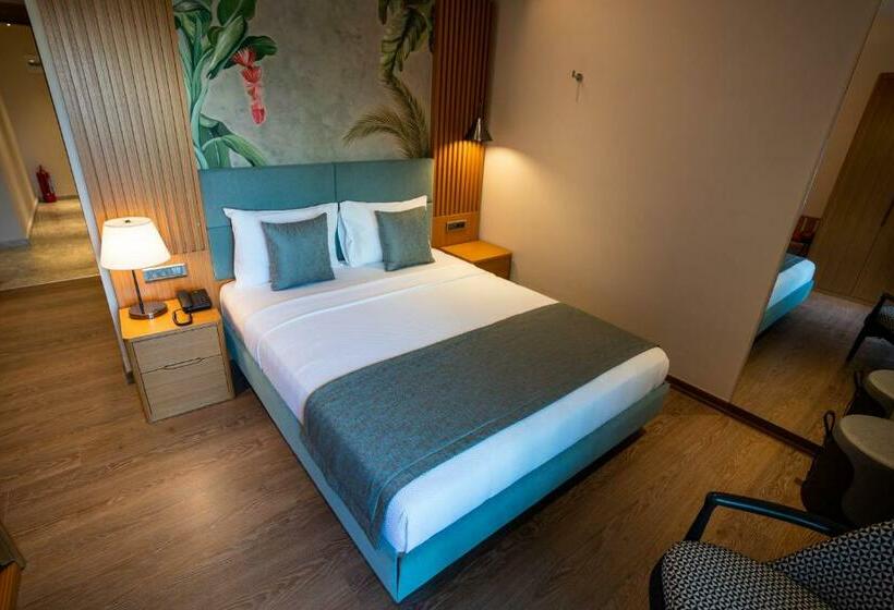 غرفة قياسية سرير كينج, Palm Hills Hotel Bodrum